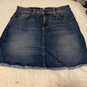 7 for all mankind mini skirt